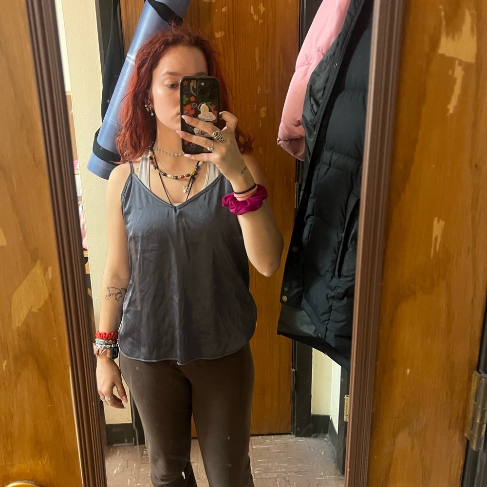 Stylish Gray Tank Top